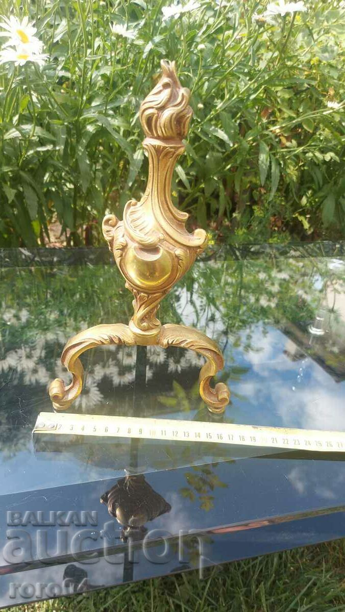 HORSE - FIREPLACE STAND - FRENCH BAROQUE - 7 HORSE - FIREPLACE STAND - FRENCH BAROQUE - 7