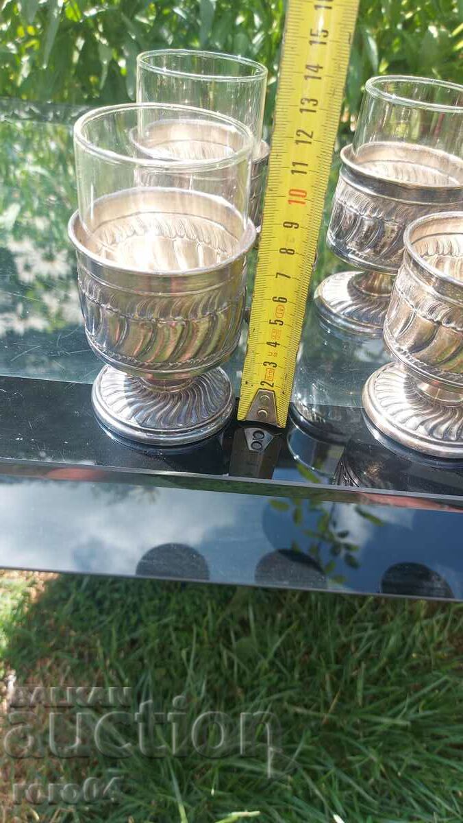 PLATED - SILVER PLATED - GORGEOUS - 5 PLATED - SILVER PLATED - GORGEOUS - 5