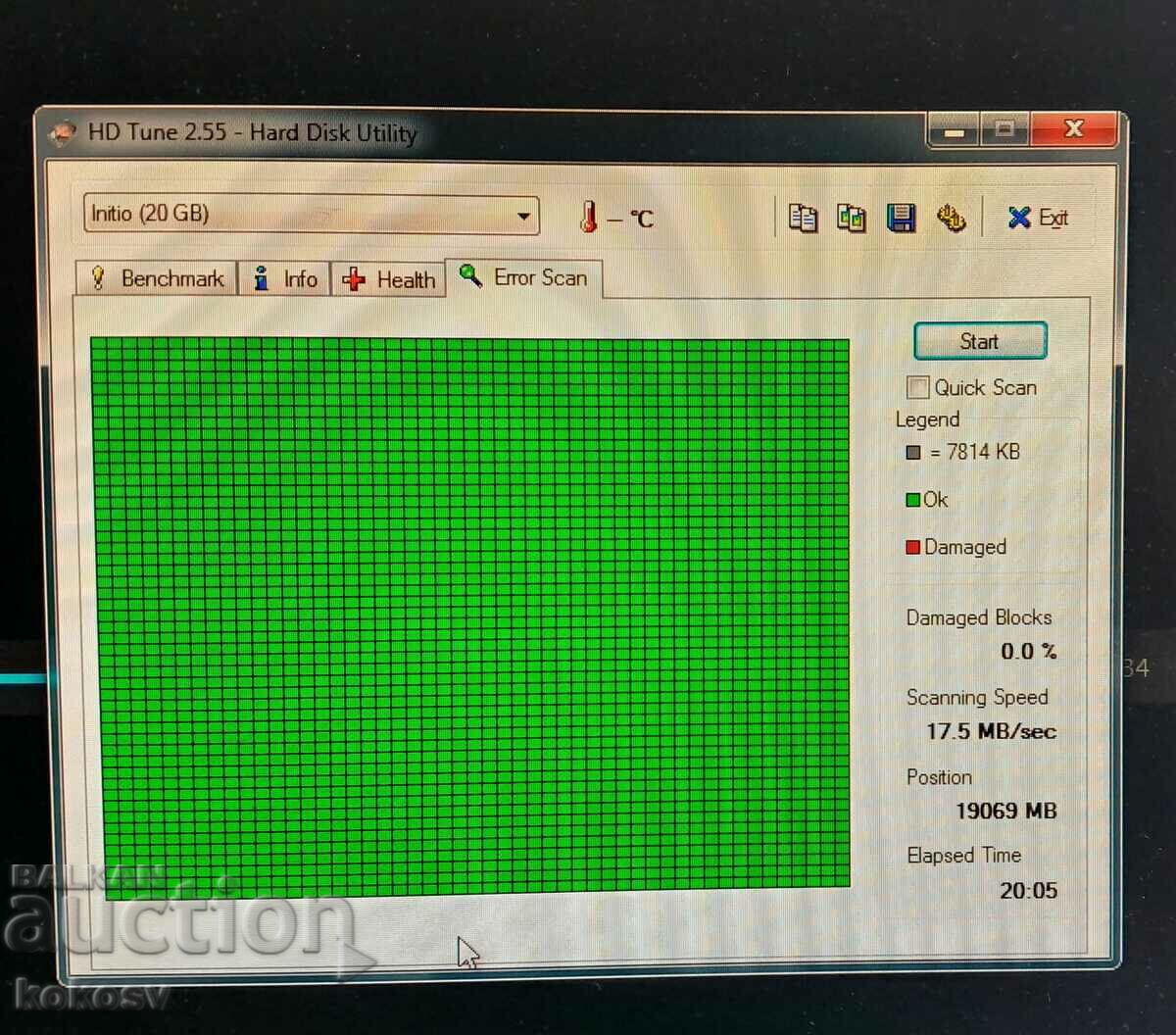 Аукцион Ретро хард диск HDD 20GB IBM IC25N020ATCS04-0 Аукцион Ретро хард диск HDD 20GB IBM IC25N020ATCS04-0