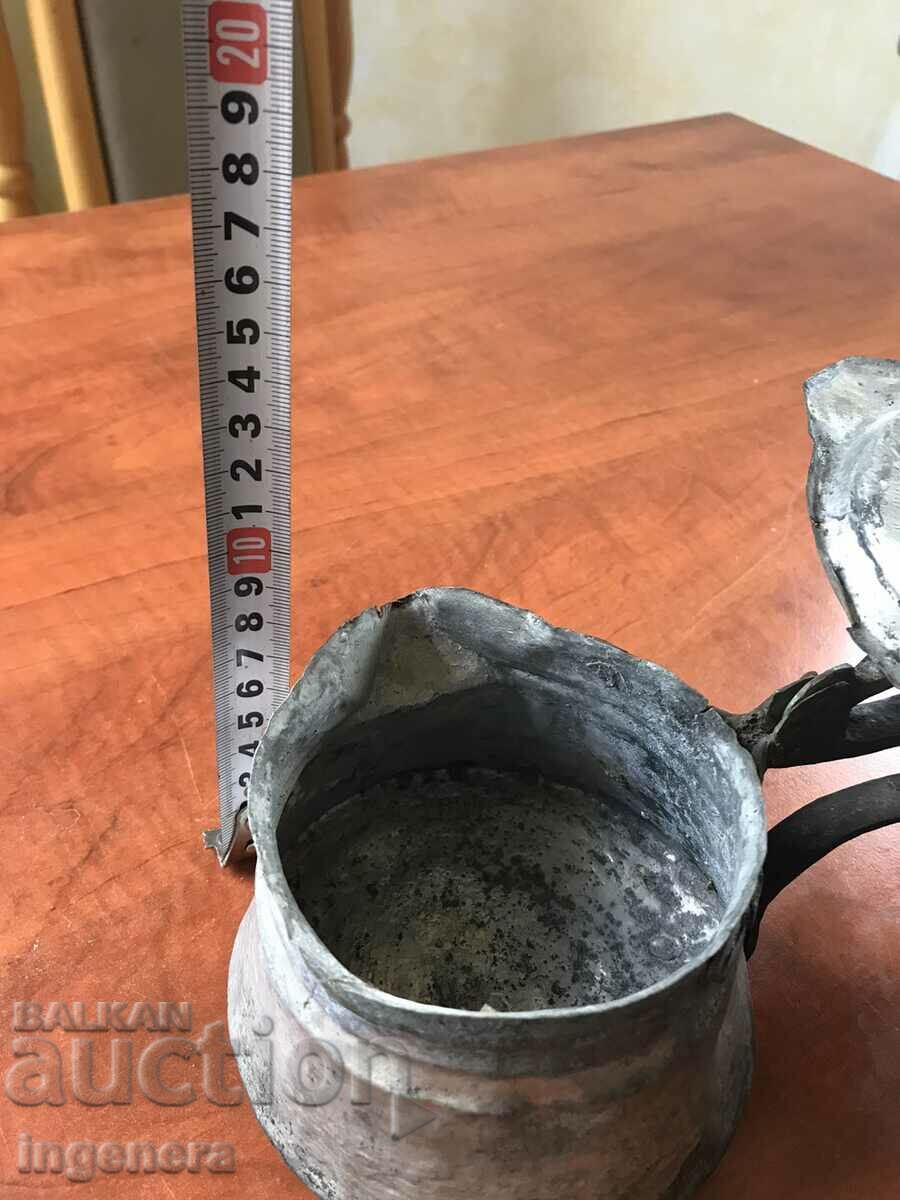 COPPER POT KETTLE KETTLE RACK POT WITH LID BAND WITH HANDLE - 6 COPPER POT KETTLE KETTLE RACK POT WITH LID BAND WITH HANDLE - 6