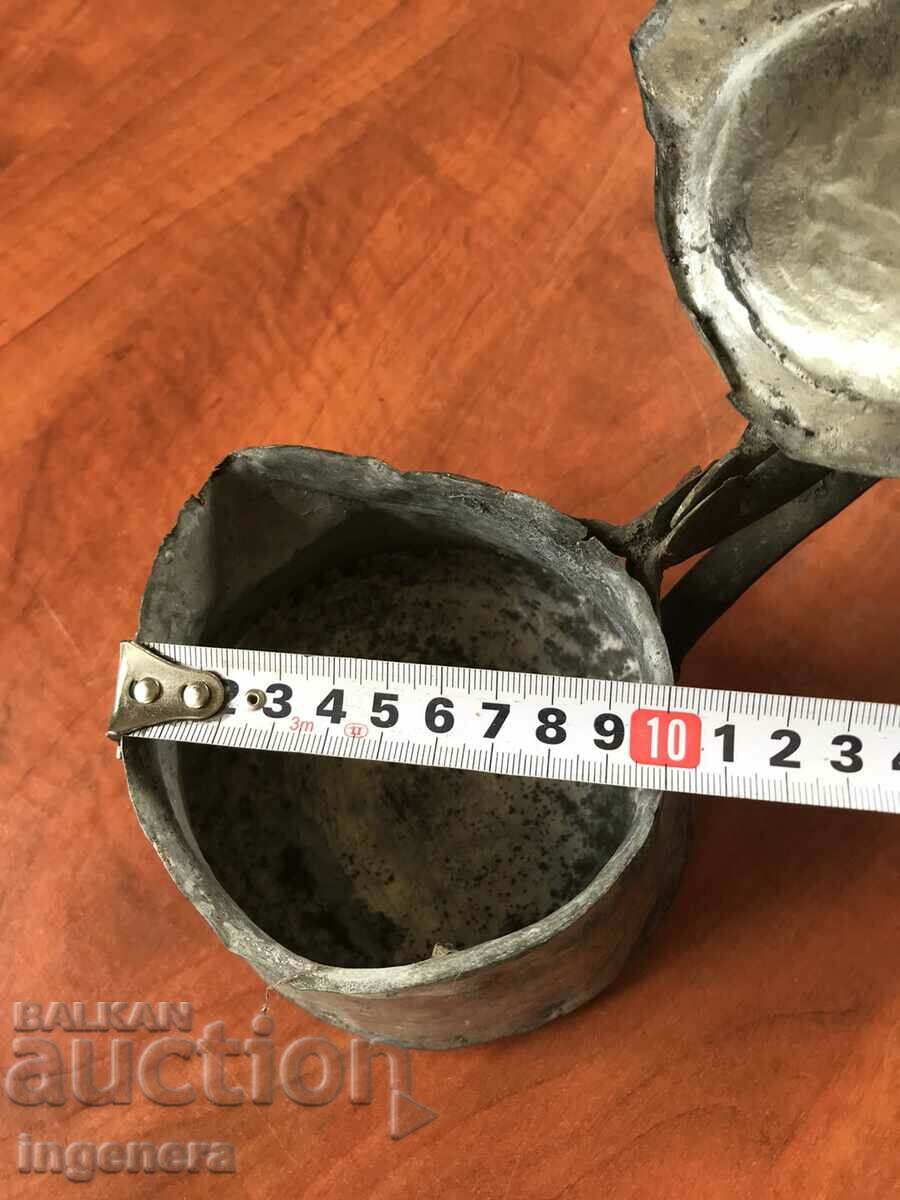 COPPER POT KETTLE KETTLE RACK POT WITH LID BAND WITH HANDLE - 7 COPPER POT KETTLE KETTLE RACK POT WITH LID BAND WITH HANDLE - 7