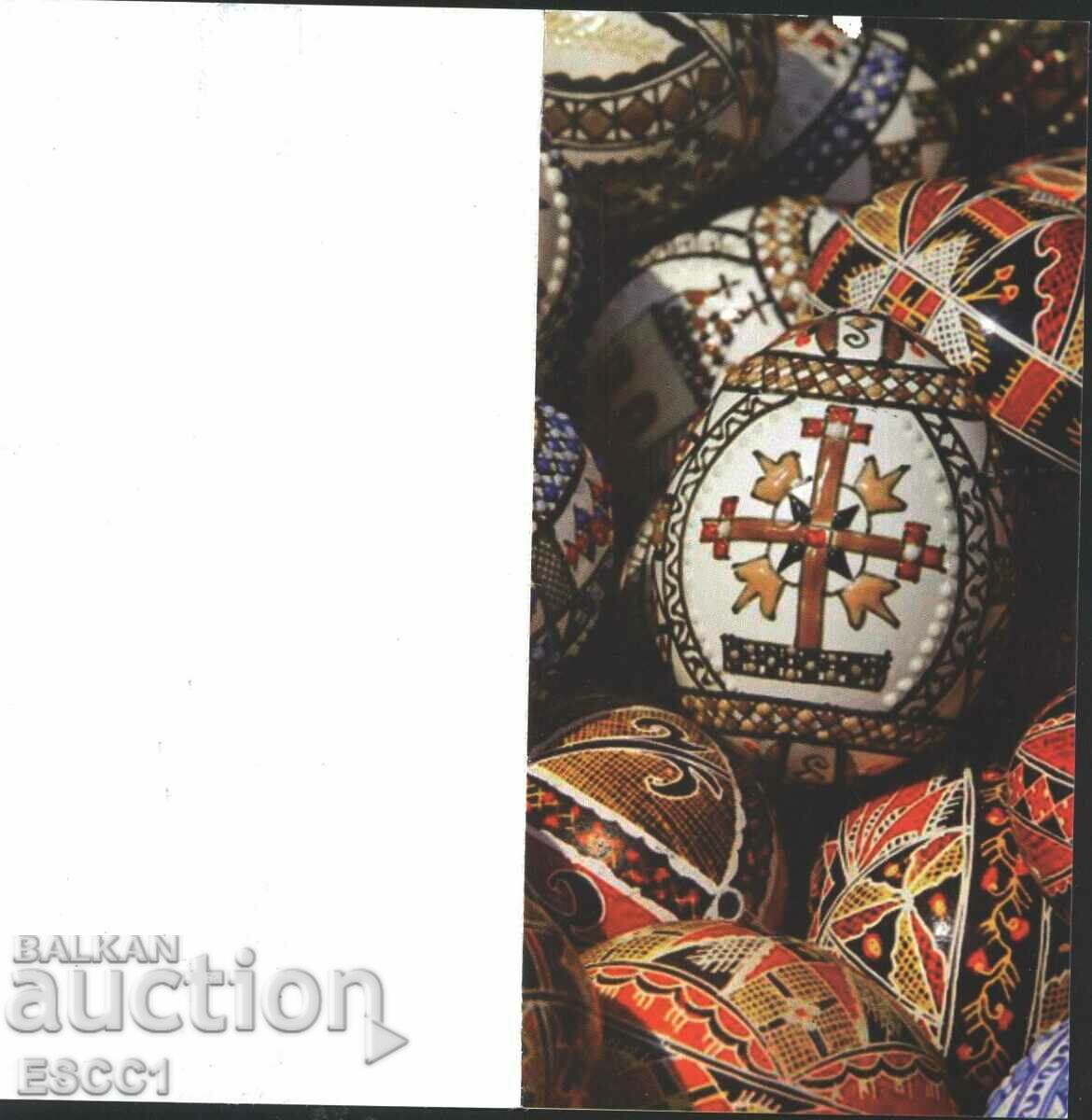 Auction Easter greeting card from Romania Auction Easter greeting card from Romania