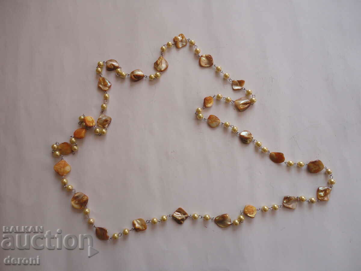 Amazing mother of pearl pearl necklace - 5 Amazing mother of pearl pearl necklace - 5