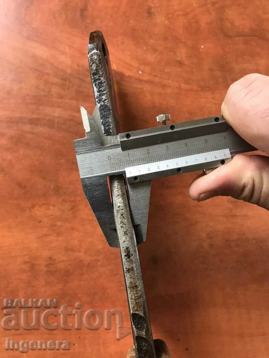 SATURN BLADE FORGED TOOL ANTIQUE HEROIC - 6 SATURN BLADE FORGED TOOL ANTIQUE HEROIC - 6