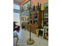 Umeraș francez antic din bronz și marmură