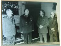 Photo Warsaw Pact - Dobri Dzhurov and Marshal Yakubovski