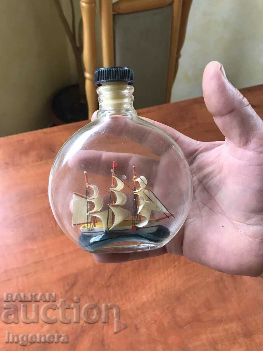 BOTTLE BOTTLE WITH A SHIP MOUNTED IN IT with price 28.00 BGN | € 14.32 BOTTLE BOTTLE WITH A SHIP MOUNTED IN IT with price 28.00 BGN | € 14.32