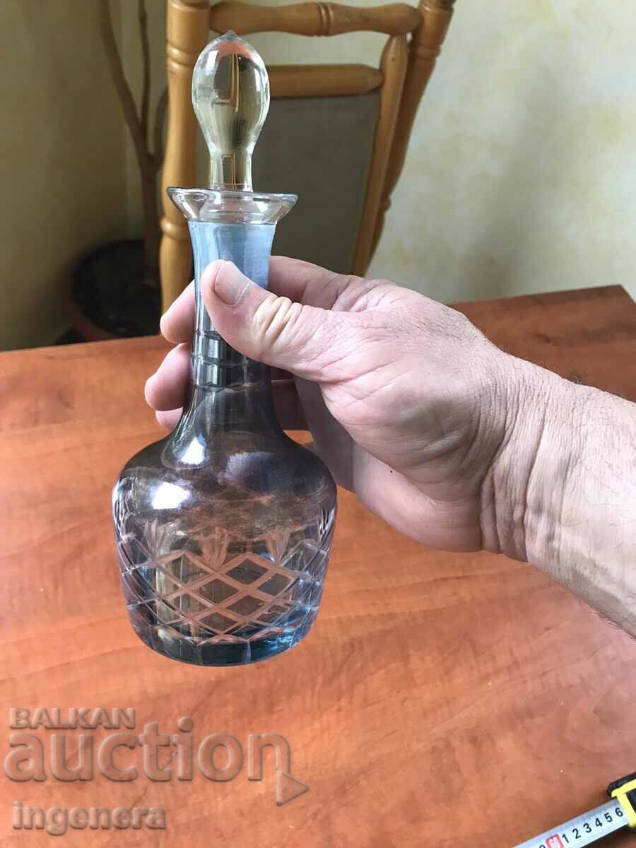 Delivery of JACKET GLASS BOTTLE ENGRAVED COLOR-400 ML. Delivery of JACKET GLASS BOTTLE ENGRAVED COLOR-400 ML.