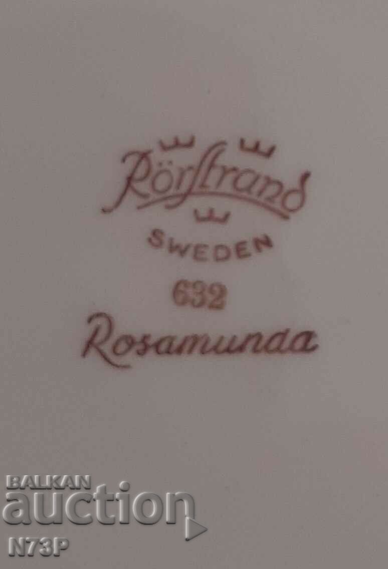OLD PORCELAIN PLATE. COLLECTION.RORSTRAND. SWEDEN. - 5 OLD PORCELAIN PLATE. COLLECTION.RORSTRAND. SWEDEN. - 5