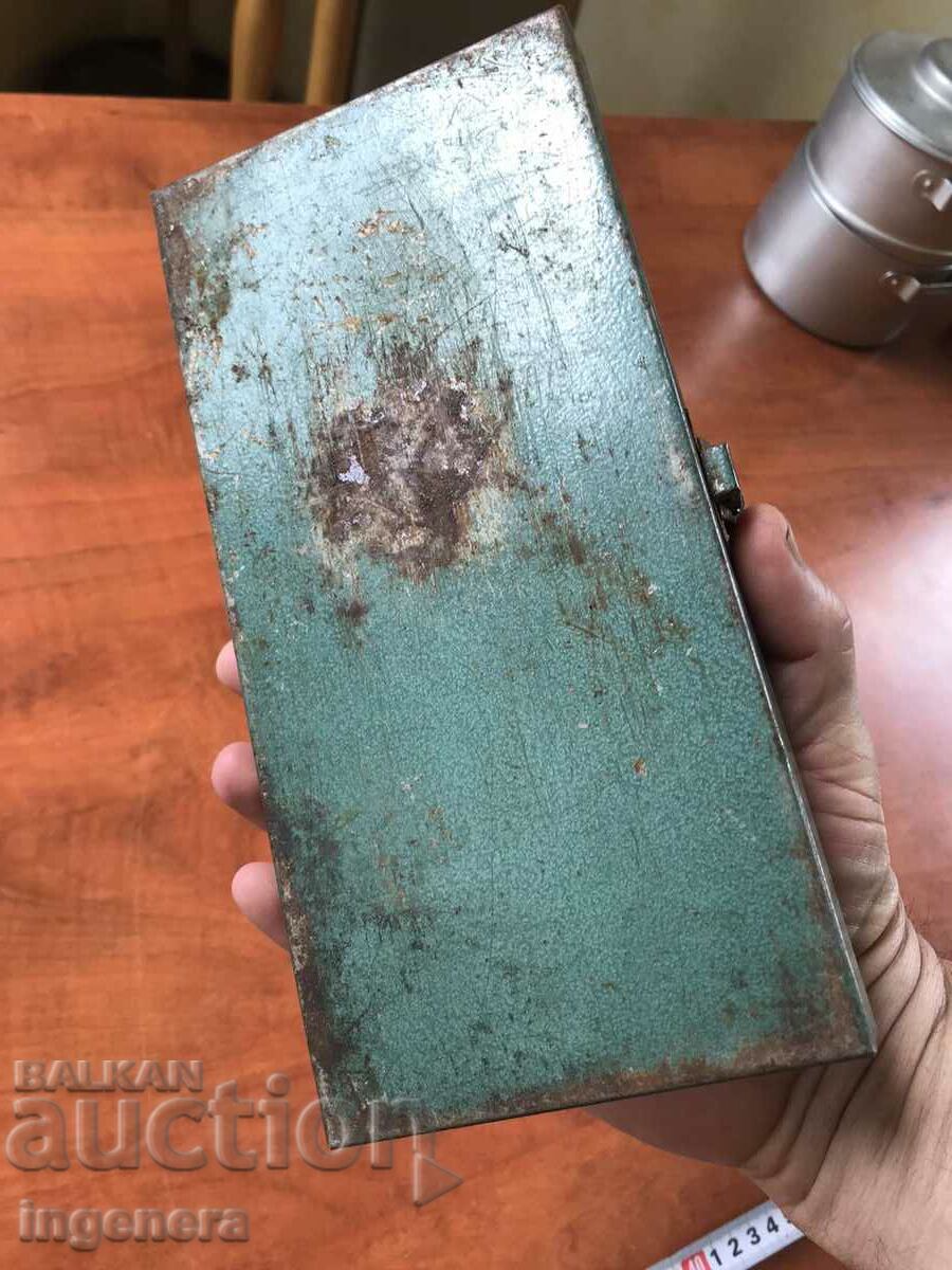 BOX METAL FOR PARTS TOOLS NUTS ETC. - 5 BOX METAL FOR PARTS TOOLS NUTS ETC. - 5