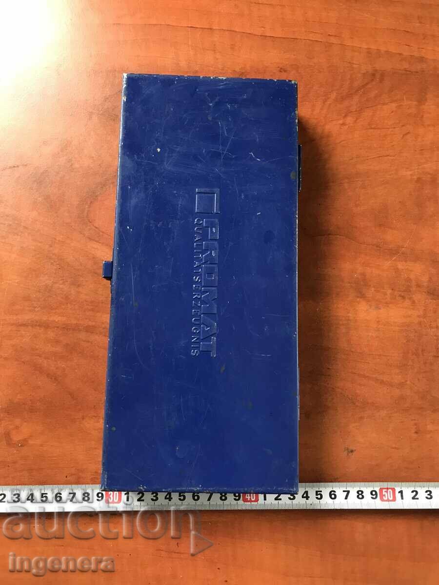 METAL BOX FOR PARTS OF TOOLS NUTS ETC. BOX with price 11.00 BGN | € 5.62 METAL BOX FOR PARTS OF TOOLS NUTS ETC. BOX with price 11.00 BGN | € 5.62