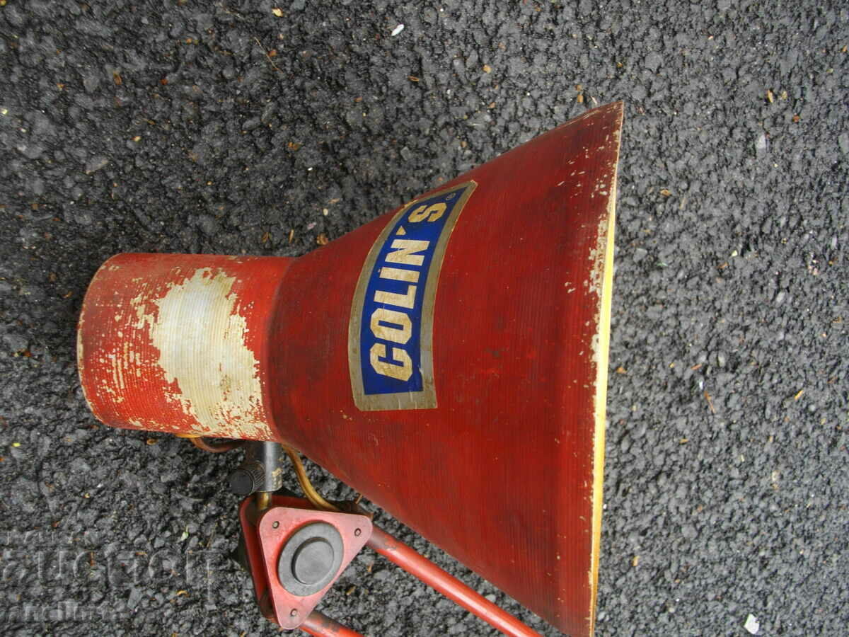 СТАРА ИНДУСТРИАЛНА ЛАМПА - 6