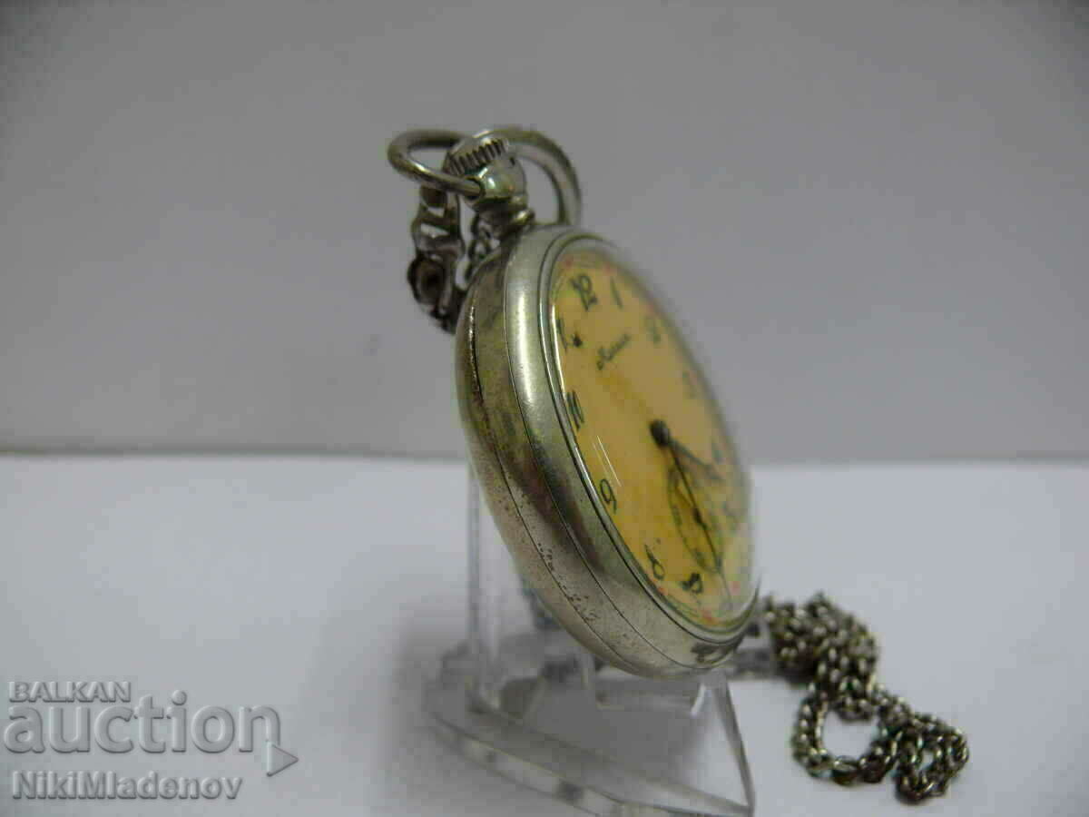 Auction  Soviet Lightning - USSR - TALE OF THE URALES pocket watch 18 cam