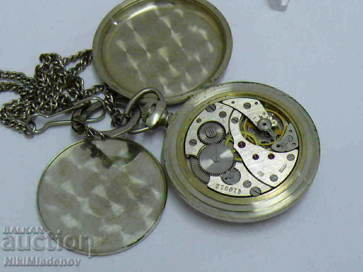 Soviet Lightning - USSR - TALE OF THE URALES pocket watch 18 cam - 7