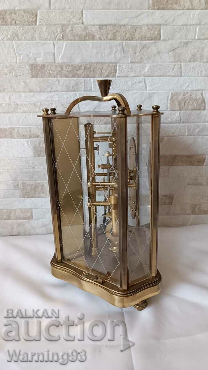 Παράδοση Παλιό επιτραπέζιο ρολόι - Bulle - Made in France - Antique