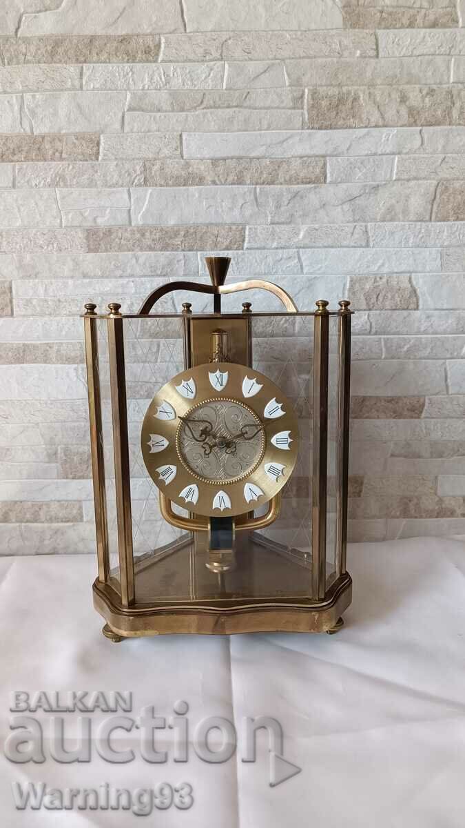 Old table clock - Bulle - Made in France - Antique