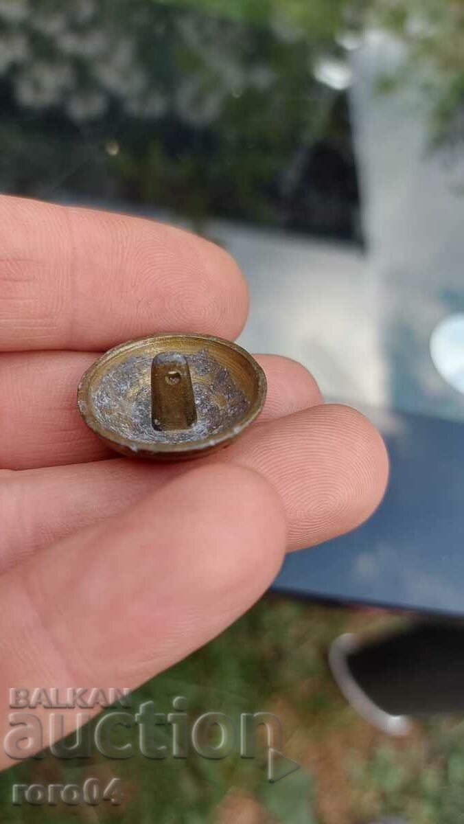 OFFICER'S BUTTON - LION - CROWN - 5 OFFICER'S BUTTON - LION - CROWN - 5