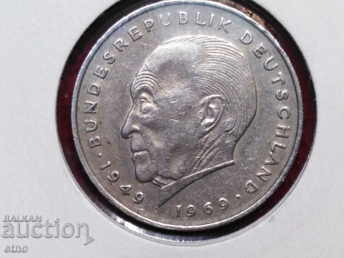 ΓΕΡΜΑΝΙΑ 2 MARK 1971 F, κέρμα, νομίσματα με τιμή 6.00 BGN | € 3.07 ΓΕΡΜΑΝΙΑ 2 MARK 1971 F, κέρμα, νομίσματα με τιμή 6.00 BGN | € 3.07