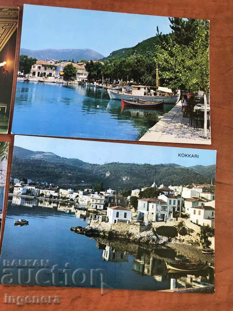 Auction CARD POSTAL CARDS GREECE-5 PCS. Auction CARD POSTAL CARDS GREECE-5 PCS.