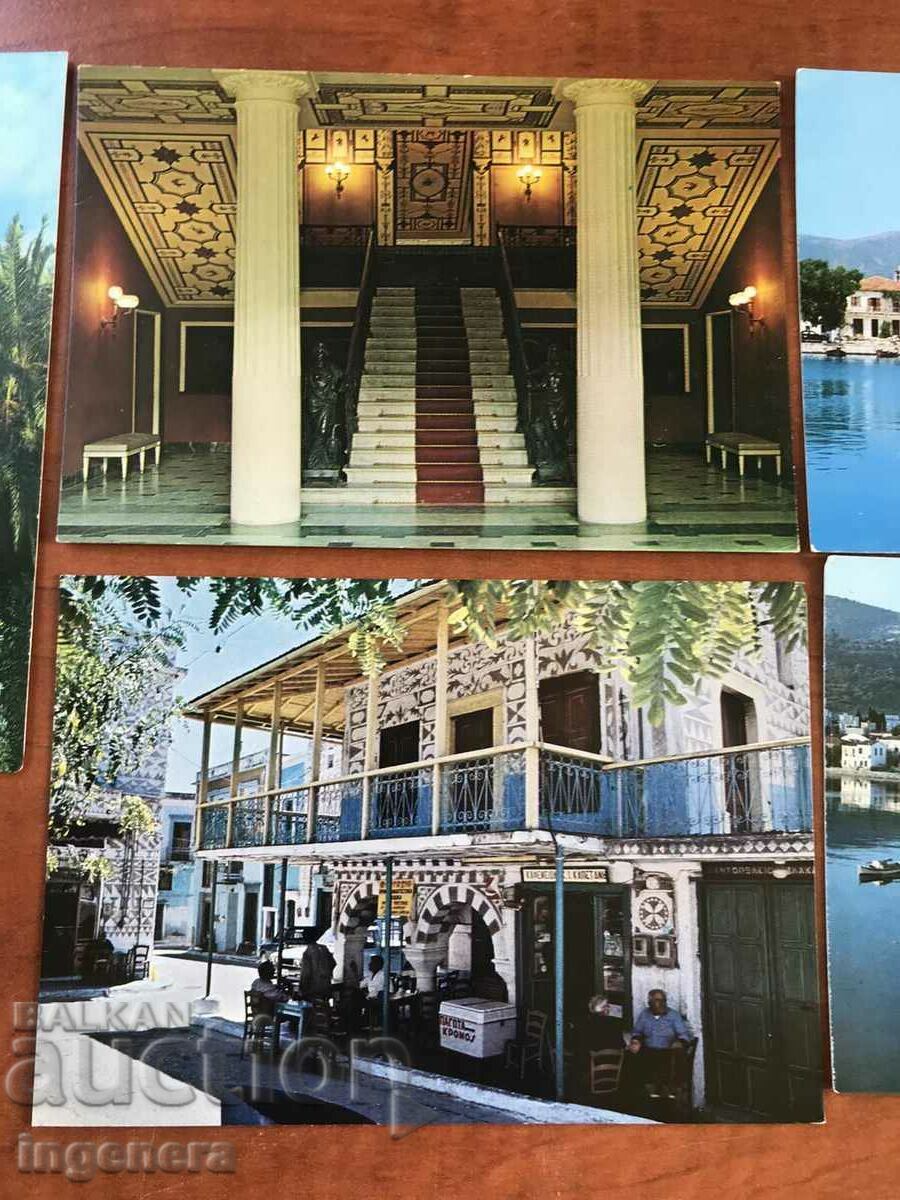 Delivery of CARD POSTAL CARDS GREECE-5 PCS. Delivery of CARD POSTAL CARDS GREECE-5 PCS.