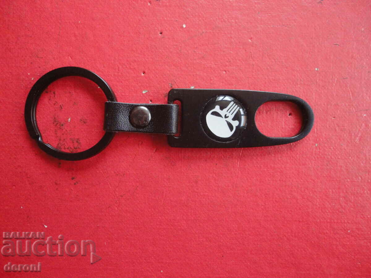 Cool skull rocker keychain - 6