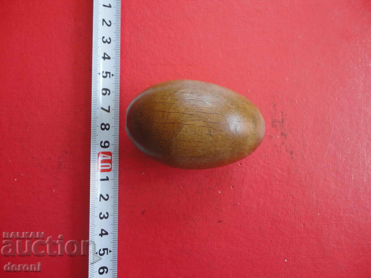 Wooden egg 3 with price 5.00 BGN | € 2.56 Wooden egg 3 with price 5.00 BGN | € 2.56