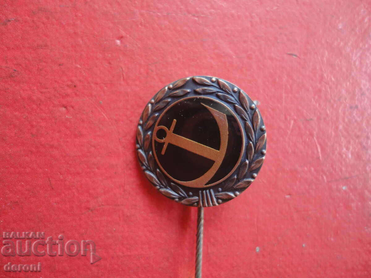 Аукцион Моряшки знак значка котва Аукцион Моряшки знак значка котва