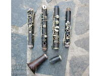 lot ebony clarinet parts