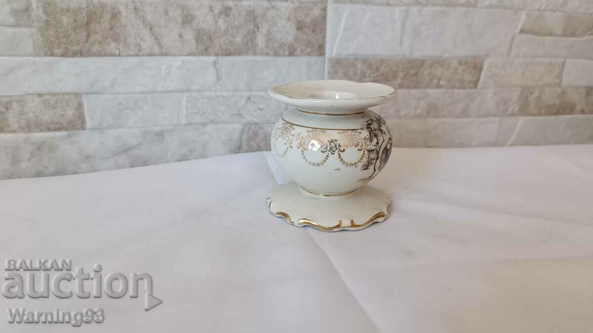 Auction Old porcelain candle holder - Kronach OCA Bavaria PORCELLAN Auction Old porcelain candle holder - Kronach OCA Bavaria PORCELLAN
