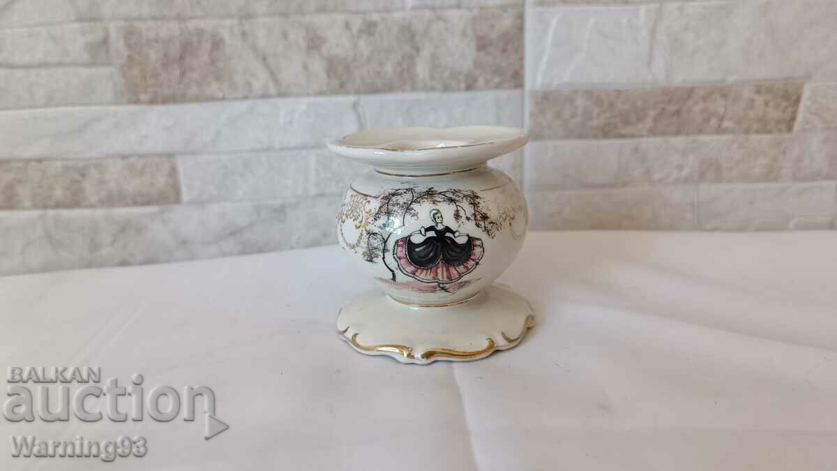 Παράδοση Παλιά πορσελάνινο κηροπήγιο - Kronach OCA Bavaria PORCELLAN Παράδοση Παλιά πορσελάνινο κηροπήγιο - Kronach OCA Bavaria PORCELLAN