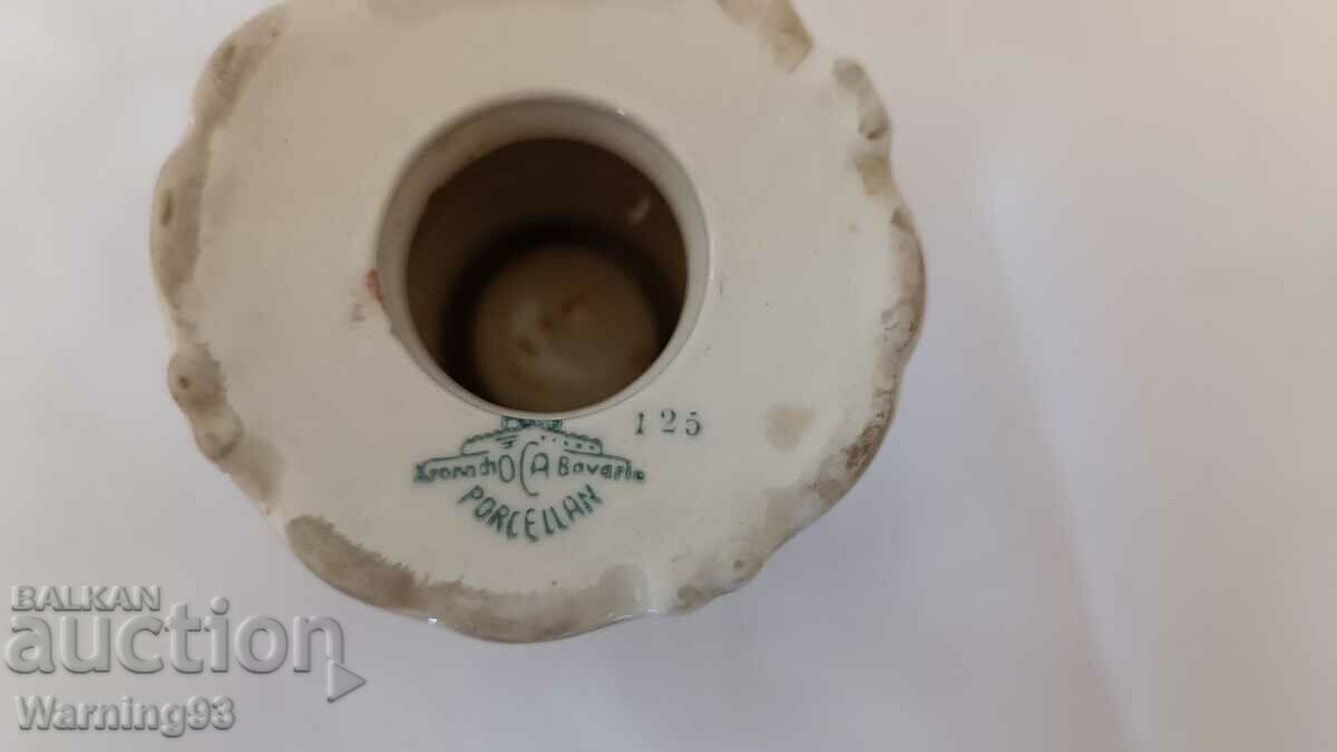 Old porcelain candle holder - Kronach OCA Bavaria PORCELLAN - 6 Old porcelain candle holder - Kronach OCA Bavaria PORCELLAN - 6