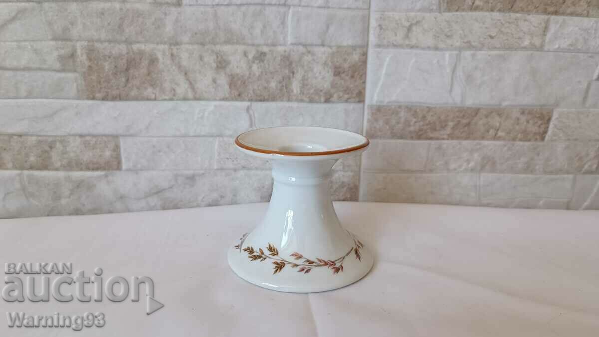 Old porcelain candle holder - Seltman Weiden - Bavaria - 1955