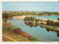 Κάρτα Bulgaria Primorsko Η νότια παραλία με το ποτάμι του διαβόλου*
