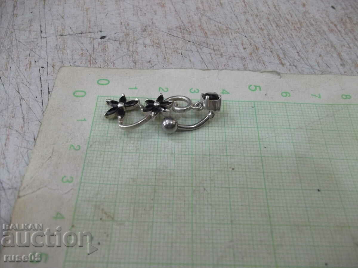 Delivery of Silver piercing - 3.58 g. Delivery of Silver piercing - 3.58 g.