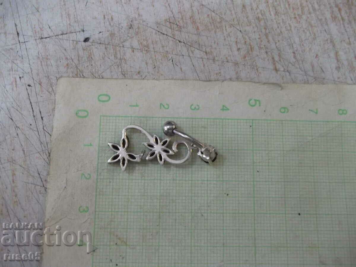 Silver piercing - 3.58 g. - 5 Silver piercing - 3.58 g. - 5
