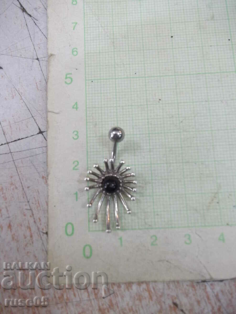 Silver piercing - 2.54 g.