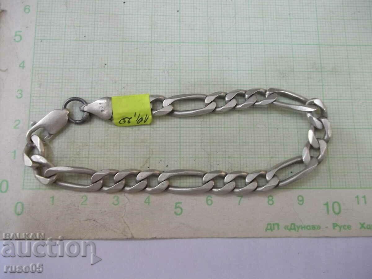 Licitație Lanț de argint - 19,2 g. Licitație Lanț de argint - 19,2 g.