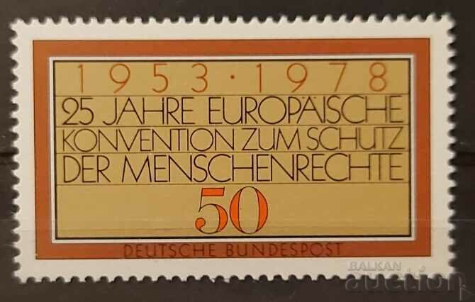 Germania 1978 Protecția drepturilor omului MNH