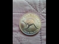 1 долар 1998 Австралия 1 oz сребро