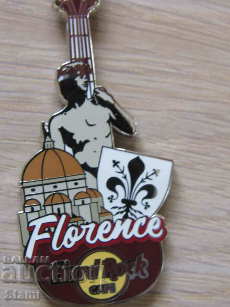 Original keychain Hard Rock Cafe Florence, Italy with price 48.20 BGN | € 24.64 Original keychain Hard Rock Cafe Florence, Italy with price 48.20 BGN | € 24.64