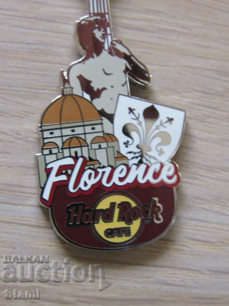 Original keychain Hard Rock Cafe Florence, Italy