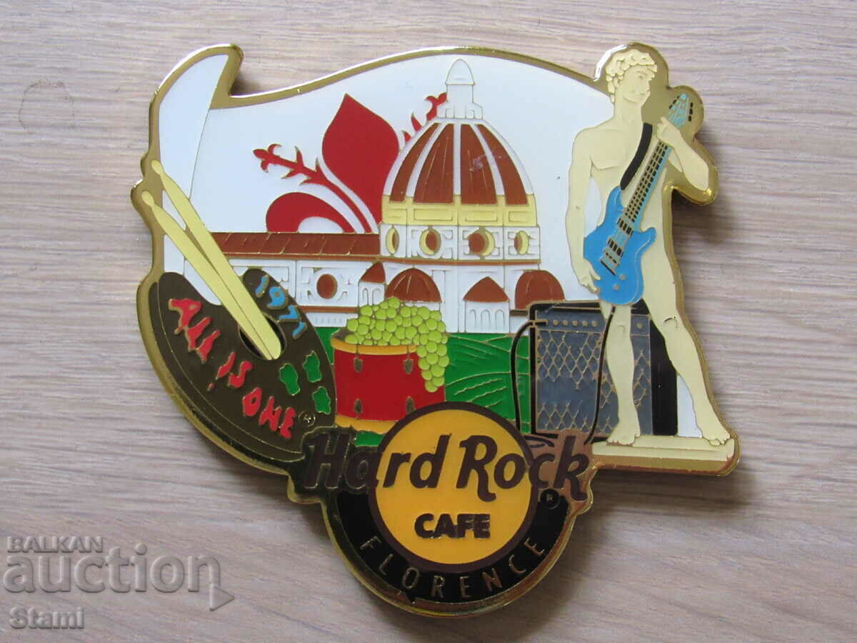Original metal magnet Hard Rock Cafe Florence, Italy with price 48.20 BGN | € 24.64 Original metal magnet Hard Rock Cafe Florence, Italy with price 48.20 BGN | € 24.64
