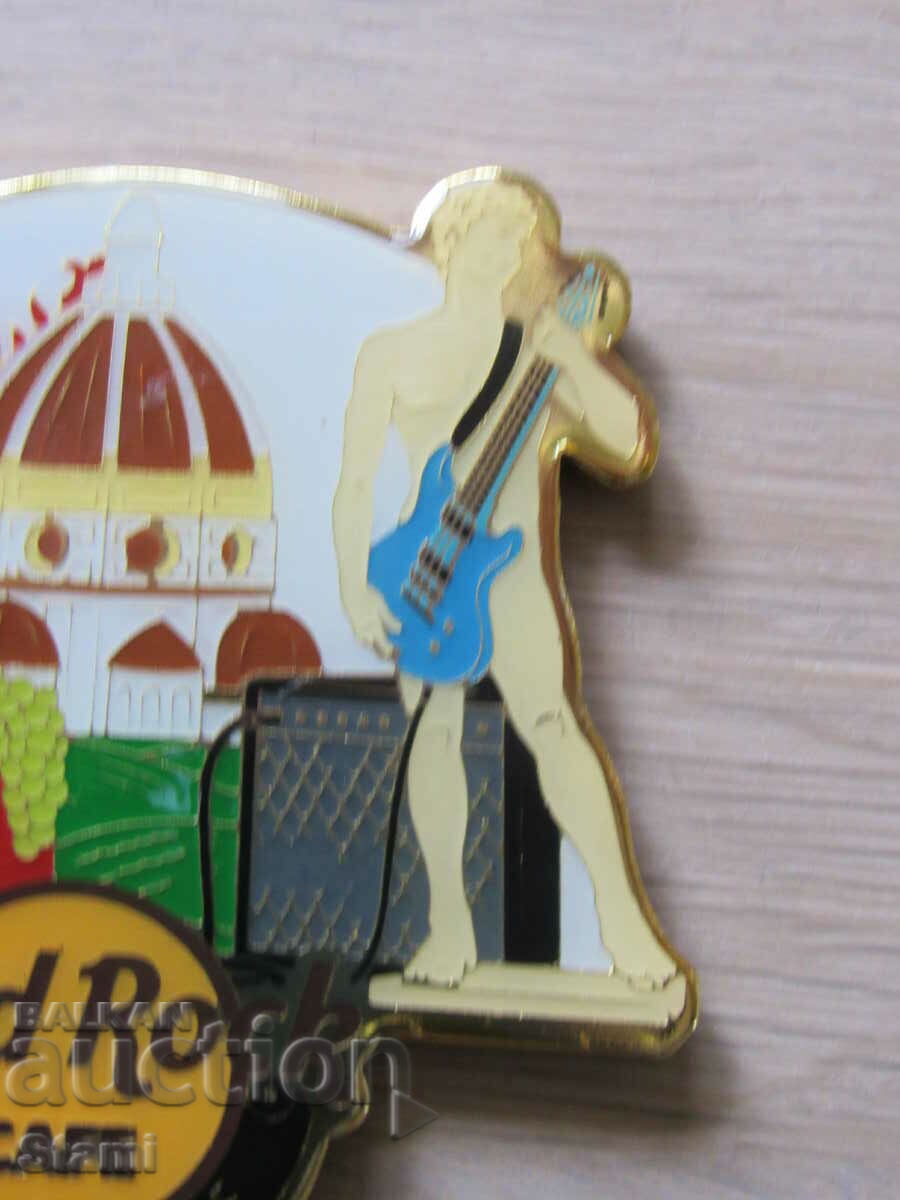 Original metal magnet Hard Rock Cafe Florence, Italy - 5 Original metal magnet Hard Rock Cafe Florence, Italy - 5