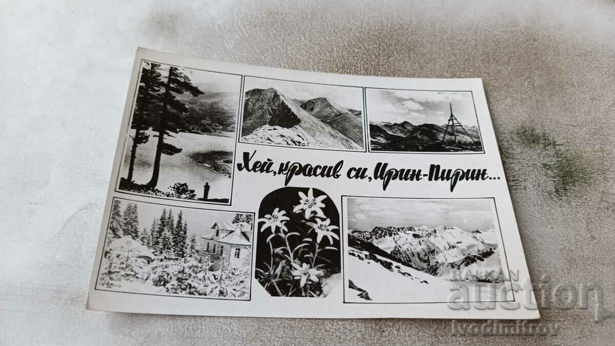 Postcard Hey, you're beautiful, Irin-Pirin 1979