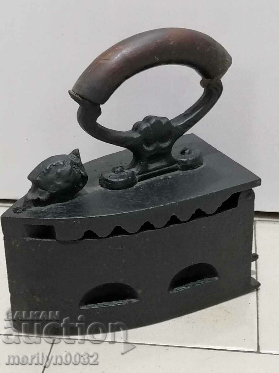 An old iron on fire - 7 An old iron on fire - 7