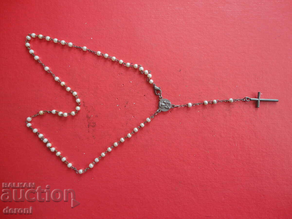 Старинно колие броеница с перли - 5 Старинно колие броеница с перли - 5