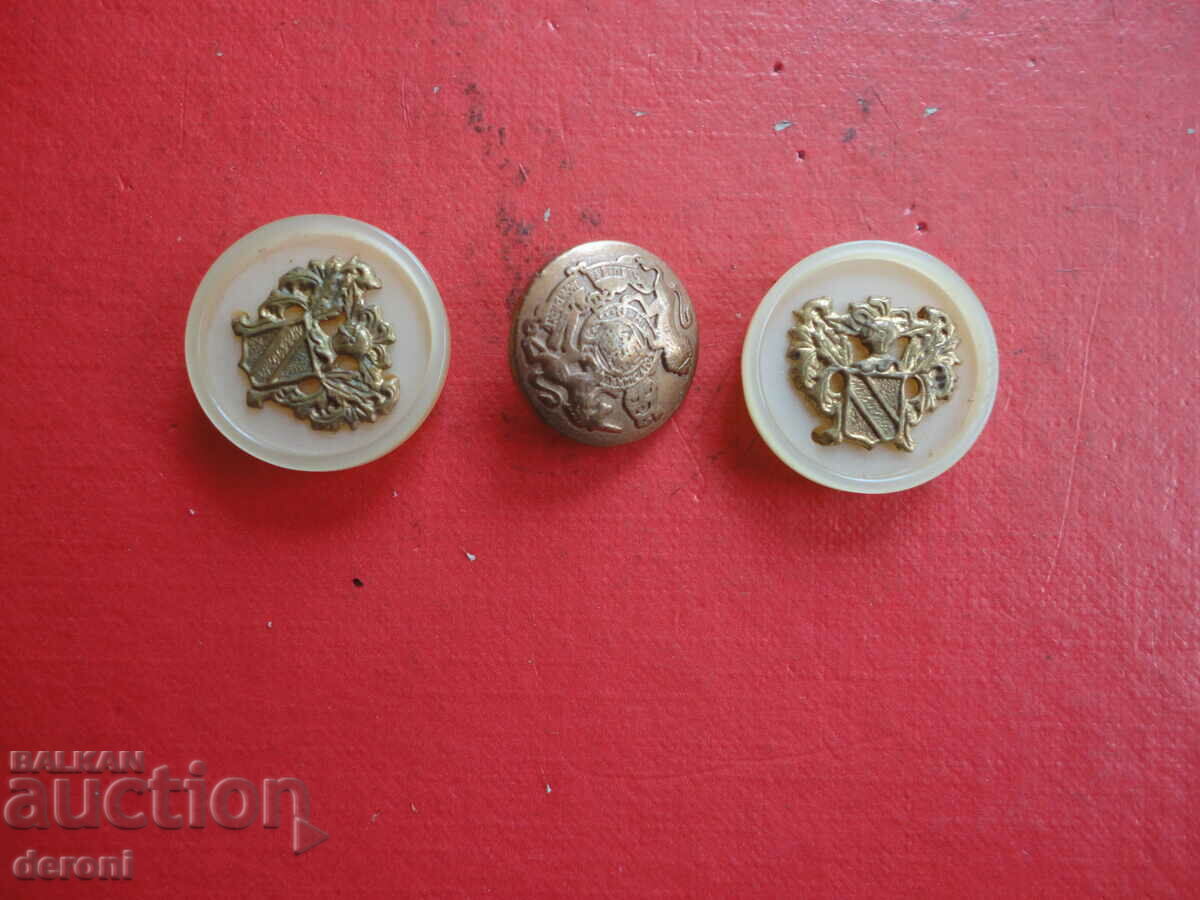 Vintage army buttons - 5