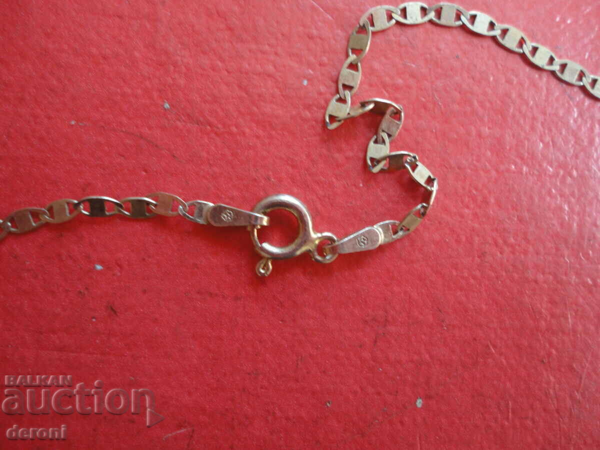 Livrarea Lant placat cu argint 925 Livrarea Lant placat cu argint 925