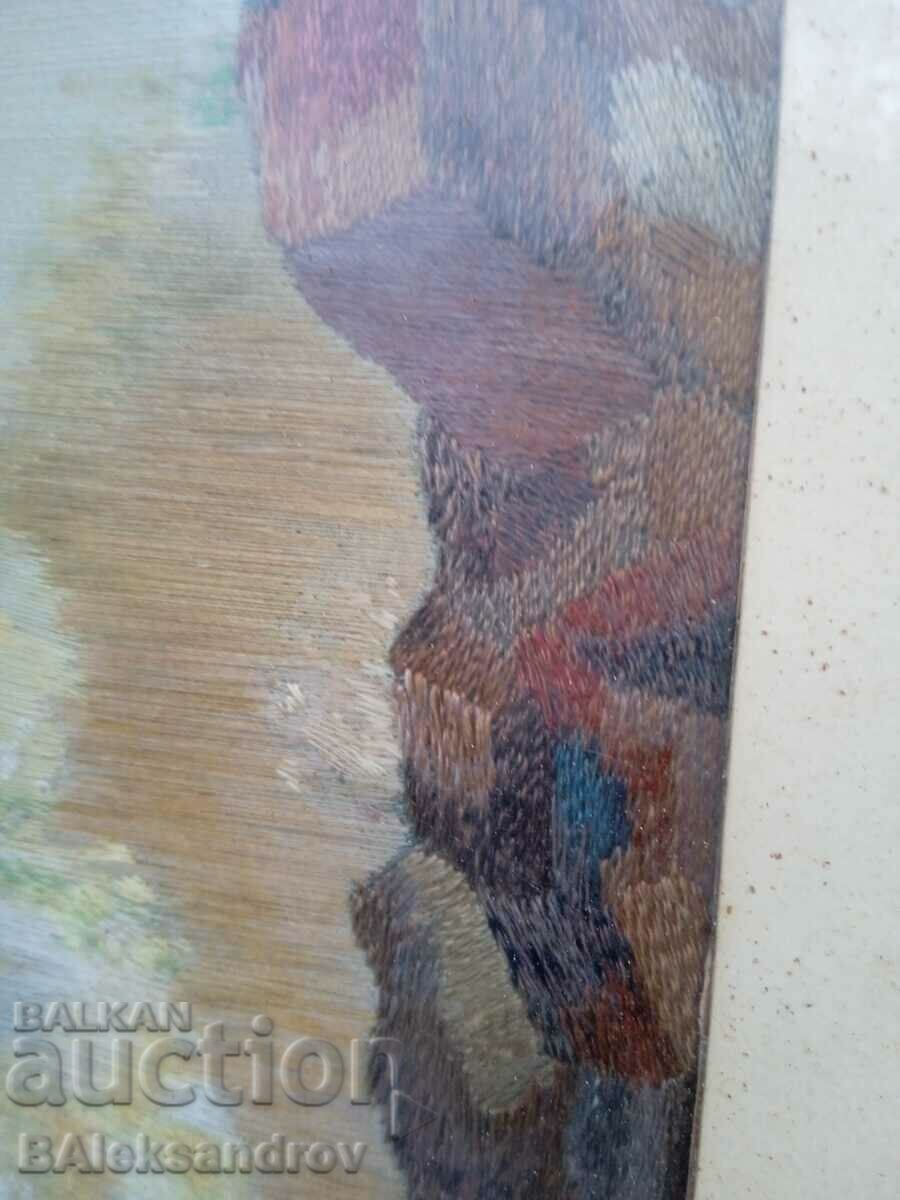 Παλιά ζωγραφική με μεταξωτό νήμα - 5