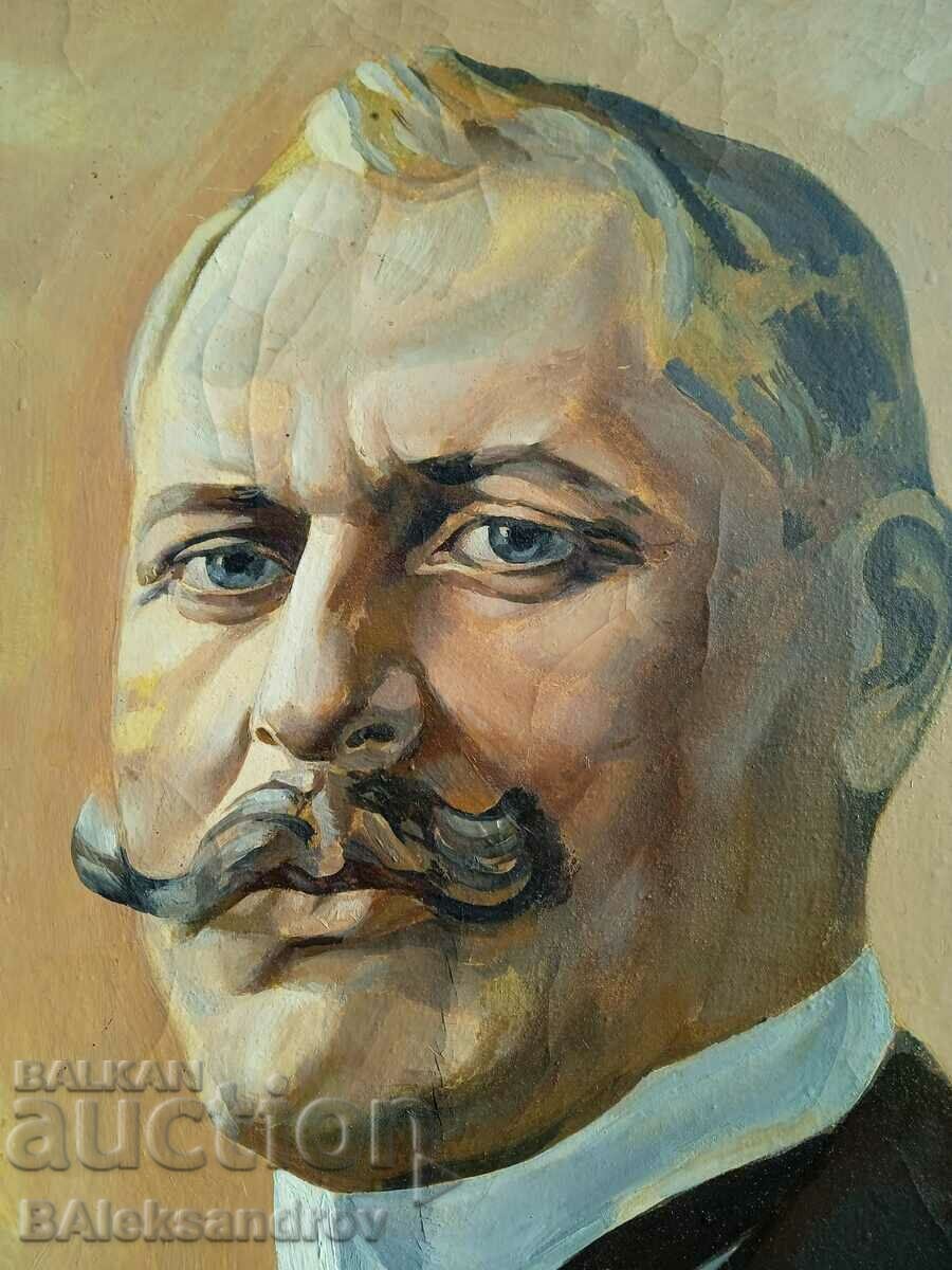 Delivery of Signed large portrait painting Delivery of Signed large portrait painting